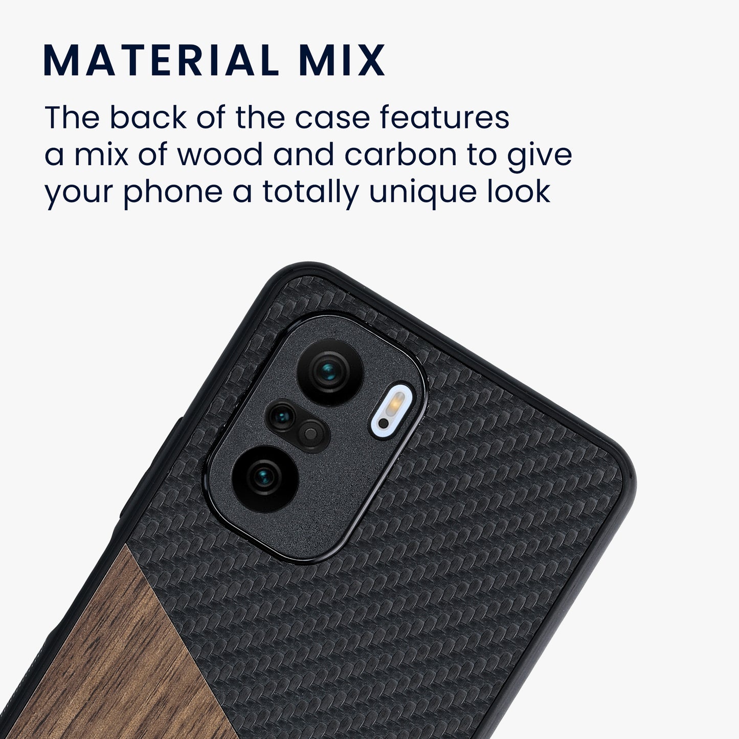 kwmobile Case Compatible with Xiaomi Mi 11i / Poco F3 - Phone Case - Phone Protective Cover - Smartphone Cover