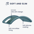 Slim Rubberized Silicone Case for Samsung Galaxy S20 FE in Cool Mint