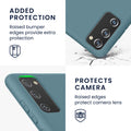 Slim Rubberized Silicone Case for Samsung Galaxy S20 FE in Cool Mint