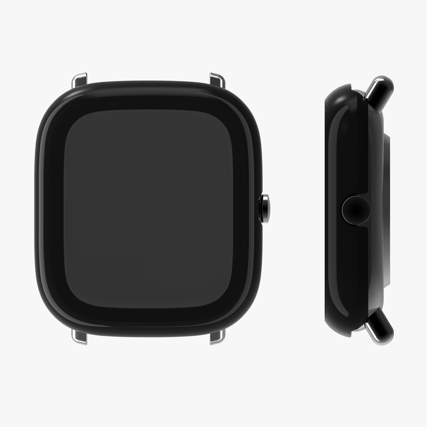 kwmobile Glass Case for Huami Amazfit GTS 2 Mini Protective Cover Fullbody Fitness Tracker Case Set