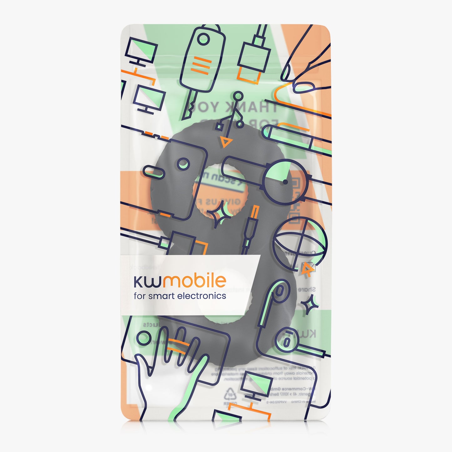 kwmobile Ear Pads for Sony WH-CH510 Earpads Replacement Headphone Spare Parts Over Ear Headphones