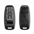kwmobile Car Key Cover Compatible with Audi A6 A7 A8 Q7 Q8 3-Button Car Key Keyless Hardcase Protective Cover Shell