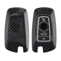 kwmobile Car Key Cover Compatible with BMW 3-Button Smart Key (Keyless Go Only) Hard Cover Protective Case Key Shell Cover