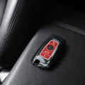 kwmobile Car Key Cover Compatible with BMW 3-Button Smart Key (Keyless Go Only) Hard Cover Protective Case Key Shell Cover