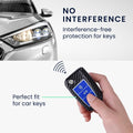 kwmobile Car Key Shell compatible with VW Golf 7 MK7 3-Button Car Key Hard Case Protective Cover Key Fob Cover