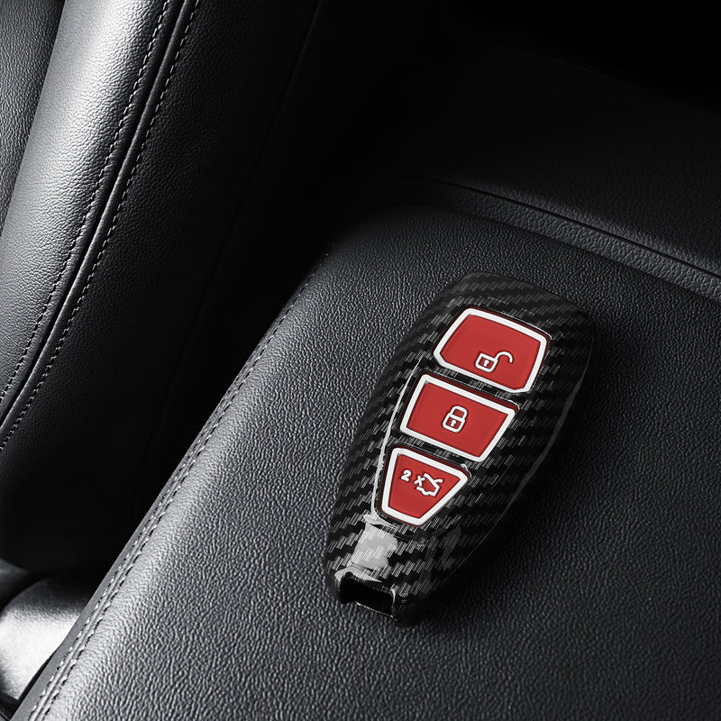 kwmobile Car Key Shell compatible with Ford 3-Button Car Key Keyless Go Hard Case Cover
