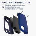 Case for VW Golf 7 MK7 3-Button Car Key