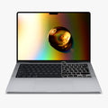 kwmobile Keyboard Protector for Apple MacBook Pro 14" (2021) A2442 - QWERTY Russian Keyboard Cover