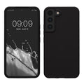 kwmobile Protective Cover compatible with Samsung S22 Case Silicone Case Phone Cover Soft Surface Wireless Charging