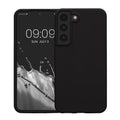 kwmobile Protective Cover compatible with Samsung S22 Case Silicone Case Phone Cover Soft Surface Wireless Charging