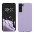 kwmobile Protective Cover compatible with Samsung S22 Case Silicone Case Phone Cover Soft Surface Wireless Charging
