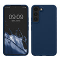kwmobile Protective Cover compatible with Samsung S22 Case Silicone Case Phone Cover Soft Surface Wireless Charging