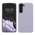 kwmobile Protective Cover compatible with Samsung S22 Case Silicone Case Phone Cover Soft Surface Wireless Charging