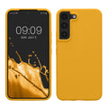 kwmobile Protective Cover compatible with Samsung S22 Case Silicone Case Phone Cover Soft Surface Wireless Charging