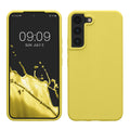kwmobile Protective Cover compatible with Samsung S22 Case Silicone Case Phone Cover Soft Surface Wireless Charging