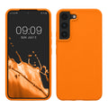 kwmobile Protective Cover compatible with Samsung S22 Case Silicone Case Phone Cover Soft Surface Wireless Charging