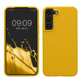 kwmobile Protective Cover compatible with Samsung S22 Case Silicone Case Phone Cover Soft Surface Wireless Charging
