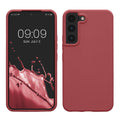 kwmobile Protective Cover compatible with Samsung S22 Case Silicone Case Phone Cover Soft Surface Wireless Charging