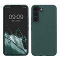 kwmobile Protective Cover compatible with Samsung S22 Case Silicone Case Phone Cover Soft Surface Wireless Charging