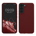 kwmobile Protective Cover compatible with Samsung S22 Case Silicone Case Phone Cover Soft Surface Wireless Charging