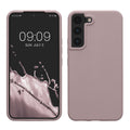 kwmobile Protective Cover compatible with Samsung S22 Case Silicone Case Phone Cover Soft Surface Wireless Charging