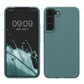 kwmobile Protective Cover compatible with Samsung S22 Case Silicone Case Phone Cover Soft Surface Wireless Charging