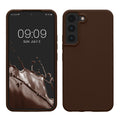 kwmobile Protective Cover compatible with Samsung S22 Case Silicone Case Phone Cover Soft Surface Wireless Charging