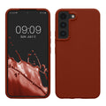 kwmobile Protective Cover compatible with Samsung S22 Case Silicone Case Phone Cover Soft Surface Wireless Charging