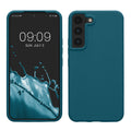 kwmobile Protective Cover compatible with Samsung S22 Case Silicone Case Phone Cover Soft Surface Wireless Charging