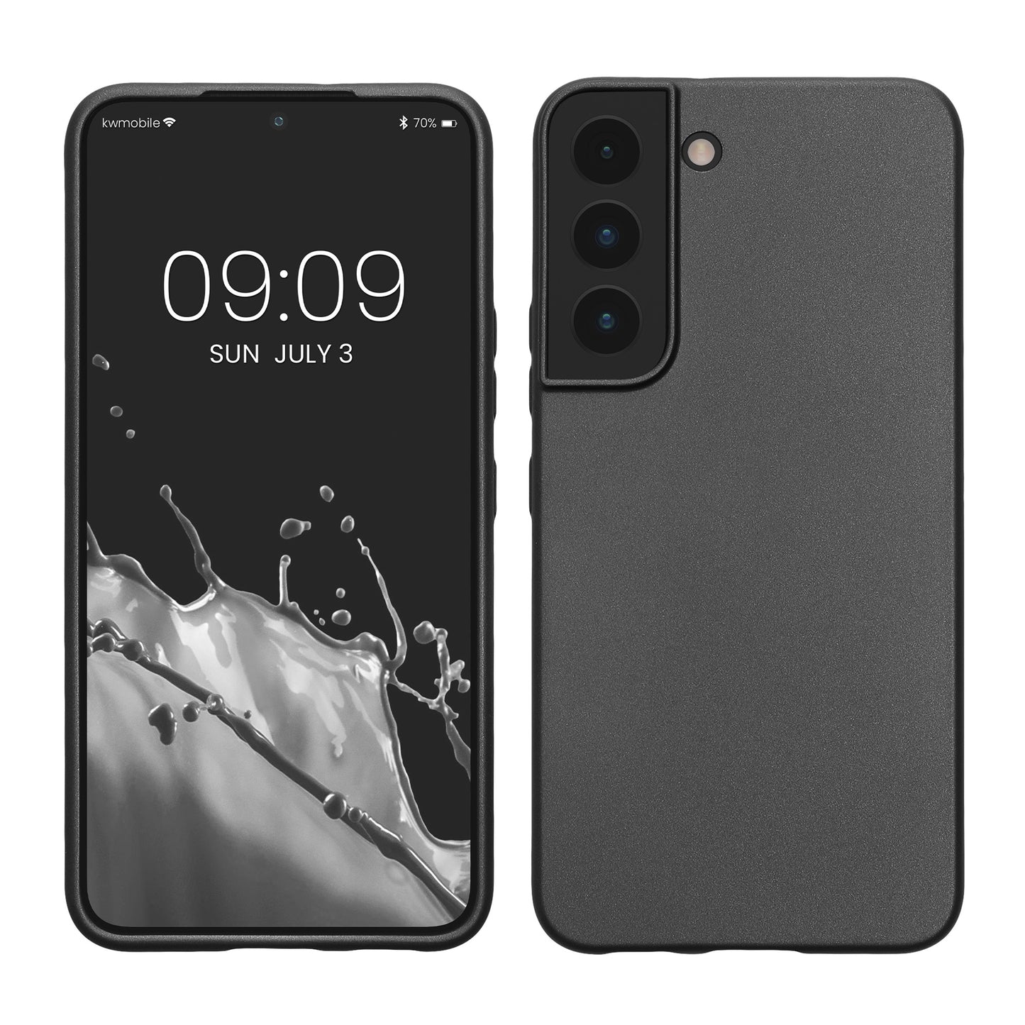 kwmobile Phone Case for Samsung Galaxy S22 - Silicone Case Protective Cover