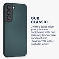 kwmobile Phone Case for Samsung Galaxy S22 - Silicone Case Protective Cover