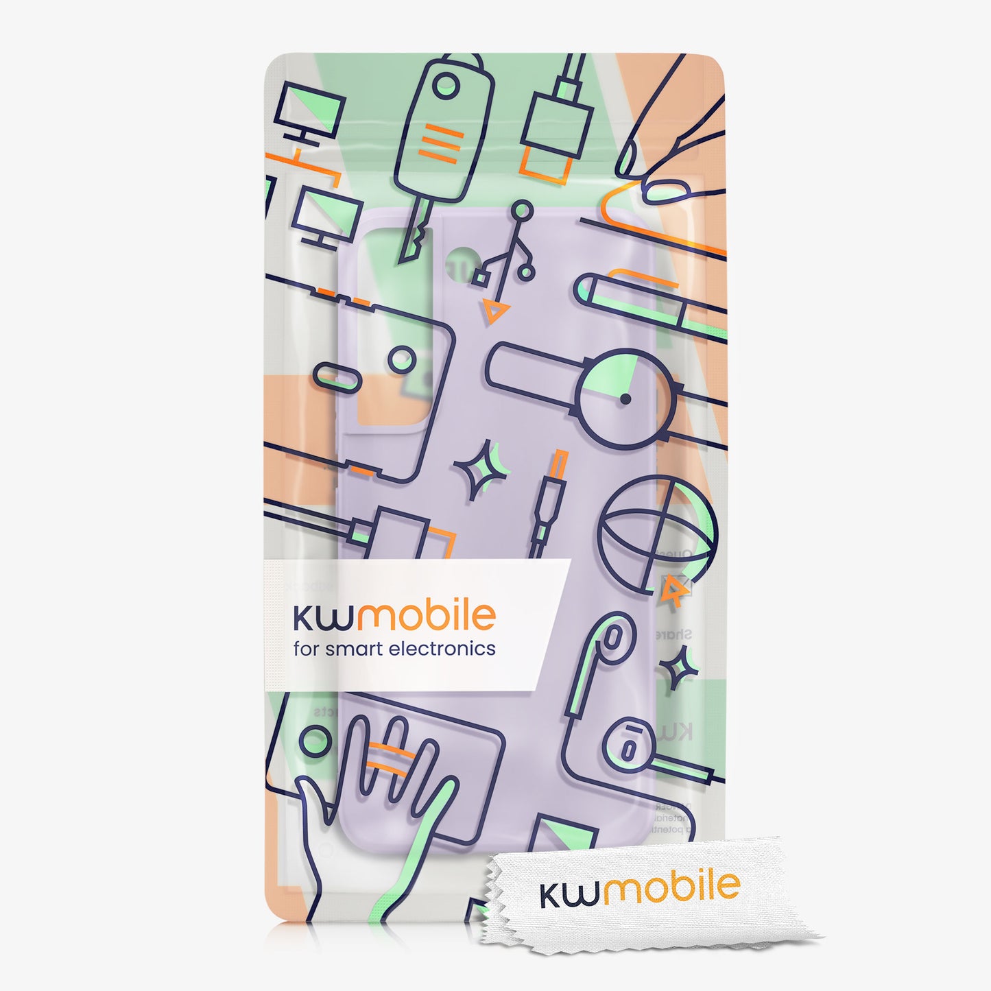 kwmobile Cell Phone Cover for Samsung Galaxy S22 Protective Case