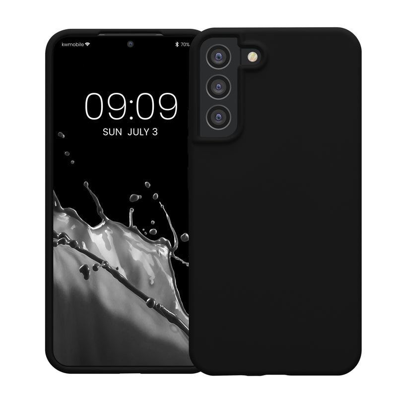 kwmobile Case for Samsung Galaxy S22 Plus - Silicone Case - Wireless Charging - Protective Cover