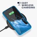 kwmobile Case for Samsung Galaxy S22 Plus - Silicone Case - Wireless Charging - Protective Cover