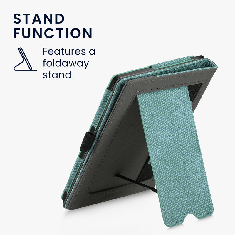 kwmobile Flip Case compatible with Kobo Aura Edition 1 - Hand Strap - Cover