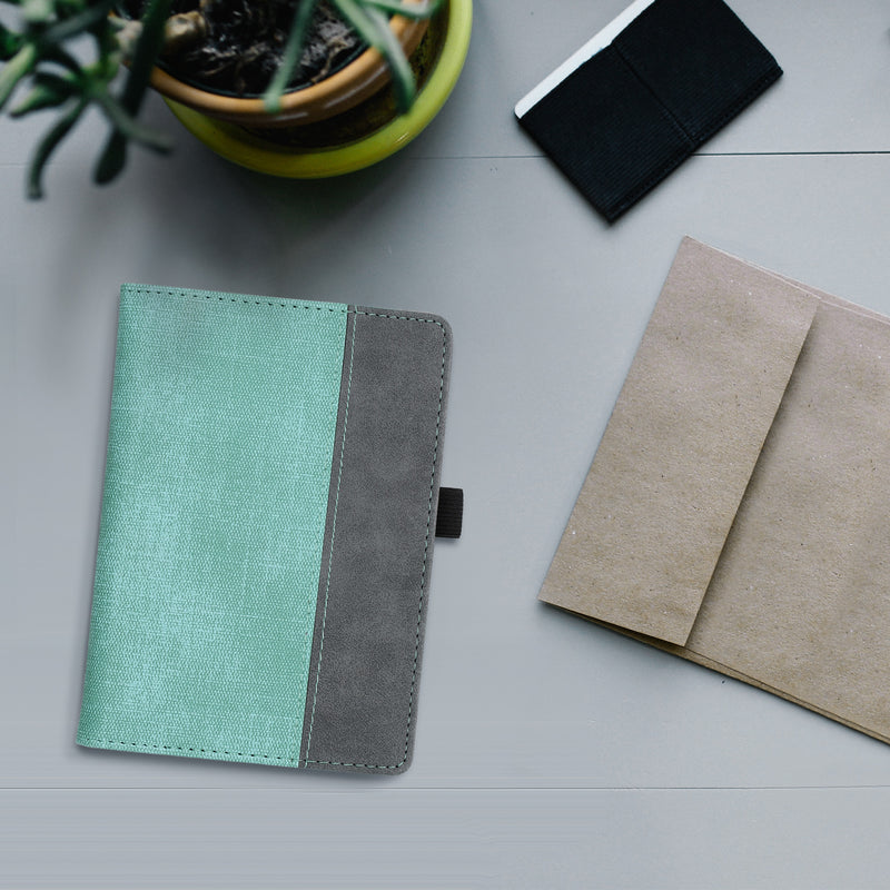 kwmobile Flip Case compatible with Kobo Glo HD / Touch 2.0 - Hand Strap - Cover