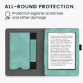 kwmobile Flip Case compatible with Kobo Glo HD / Touch 2.0 - Hand Strap - Cover