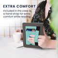 kwmobile Case Compatible with Kobo Nia Case - Flip Case with Hand Strap - Cover