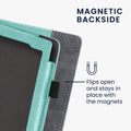 kwmobile Case Compatible with Kobo Nia Case - Flip Case with Hand Strap - Cover