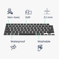 kwmobile Keyboard Protector for Apple MacBook Pro 14" (2021) A2442 - QWERTY US Keyboard Cover