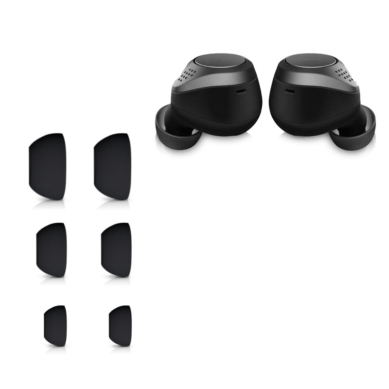 kwmobile Earpads compatible with Jabra Elite 75t / 65t / Active