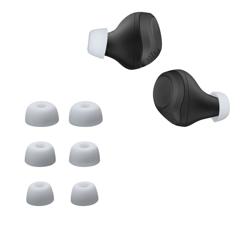 kwmobile Earpads compatible with Jabra Elite 75t / 65t / Active