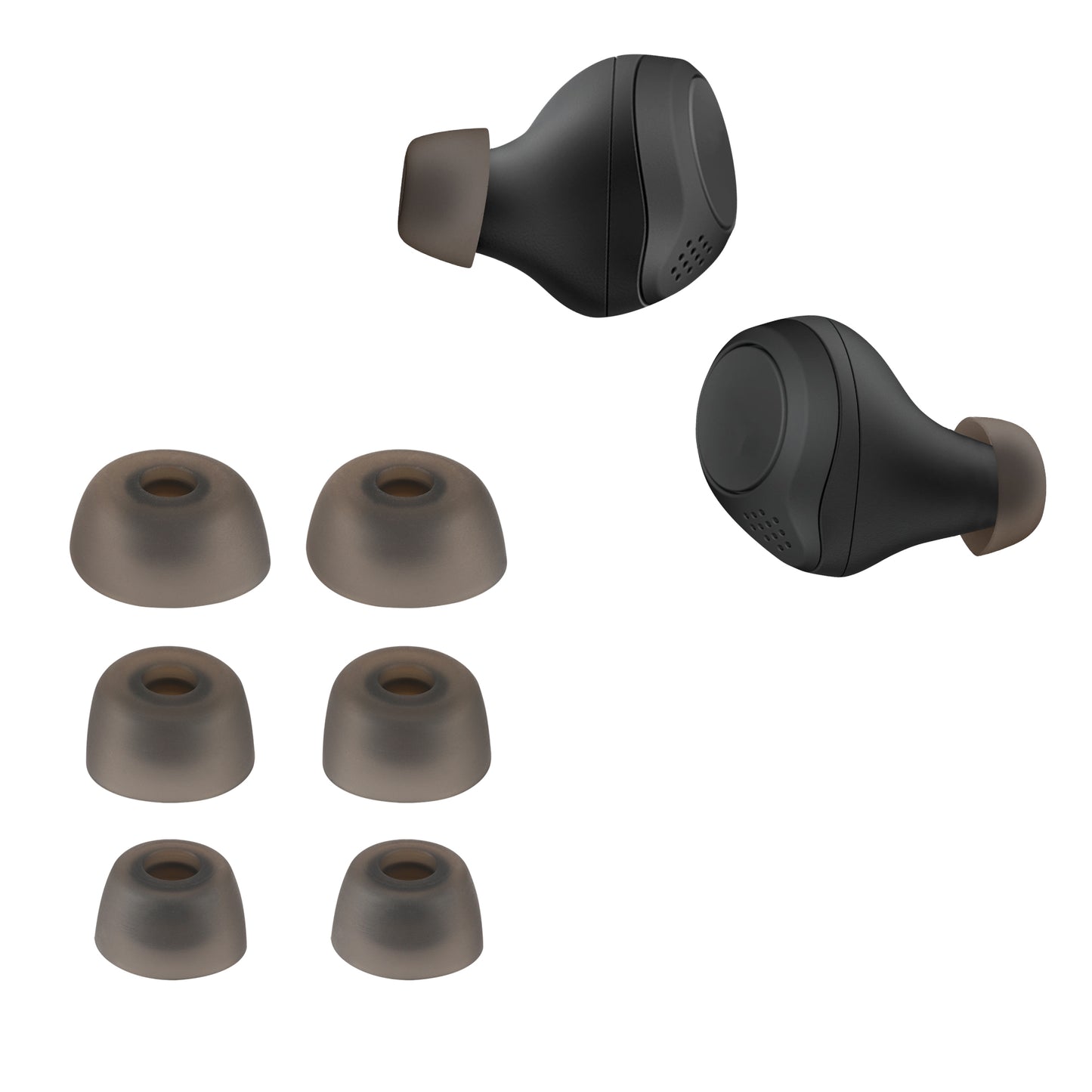 kwmobile Earpads compatible with Jabra Elite 75t / 65t / Active