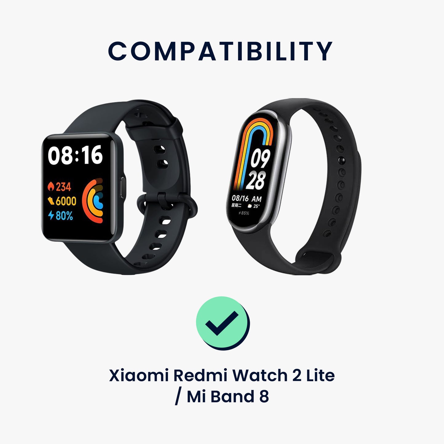 kwmobile USB Cable Charger compatible with Xiaomi Redmi Watch 2 Lite / Redmi Watch 3 / Band 7 Pro / Smart Band Pro Charging Cable Smart Watch Replacement Cable Fitness Tracker Charging Cable