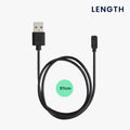 kwmobile USB Cable Charger compatible with Xiaomi Redmi Watch 2 Lite / Redmi Watch 3 / Band 7 Pro / Smart Band Pro Charging Cable Smart Watch Replacement Cable Fitness Tracker Charging Cable