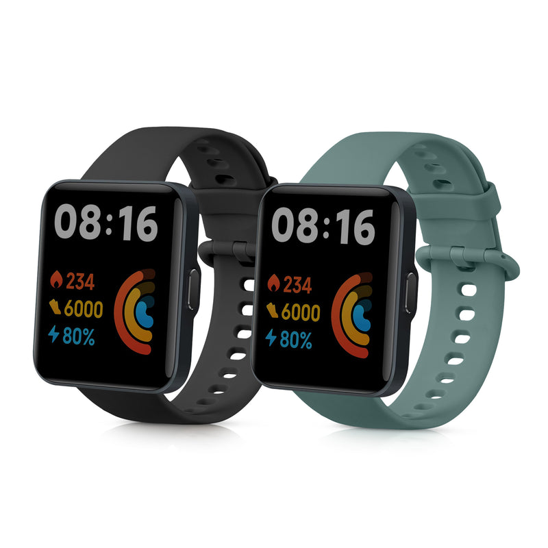 kwmobile Watch Strap for Xiaomi Redmi Watch 2 Lite Bracelet Fitness Tracker Band Set Replacement Strap Smartwatch