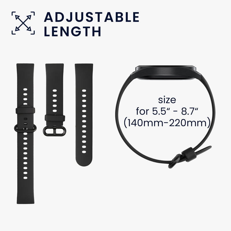 kwmobile Watch Strap for Xiaomi Redmi Watch 2 Lite Bracelet Fitness Tracker Band Set Replacement Strap Smartwatch
