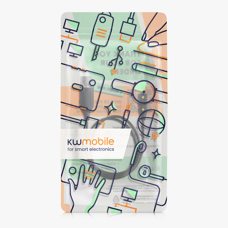 kwmobile USB Charging Cable compatible with Bose Frames - Cable for Audio Sunglasses Replacement Cable