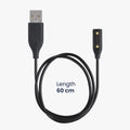 kwmobile USB Charging Cable compatible with Bose Frames - Cable for Audio Sunglasses Replacement Cable