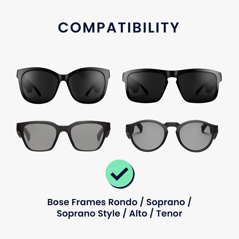 kwmobile USB Charging Cable compatible with Bose Frames - Cable for Audio Sunglasses Replacement Cable
